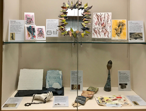 gallery displaying student art